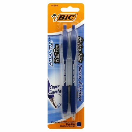 BIC Atlantis Blue Retractable Pens 270164